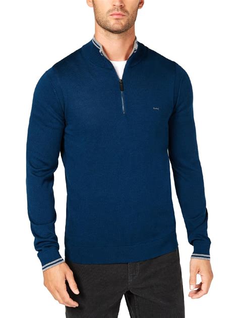 michael kors 1/4 zip sweater|Michael Kors Men's Modern.